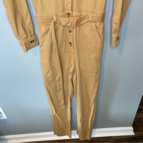 NWT Reformation Kendall Boilersuit Jumpsuit in Desert - Picture 8 of 13